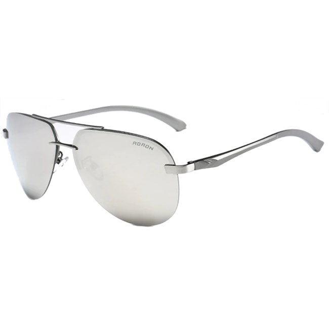 Randloze aviator zonnebril - Zilver -