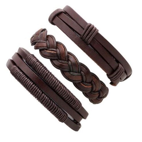 Leren Armband - Bruin