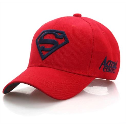 Baseballpet Superman - Rood/Donkerblauw