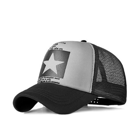 Truckercap Ster - Grijs