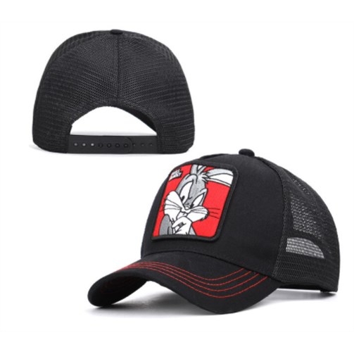 Truckercap Bugs Bunny - Zwart/Rood