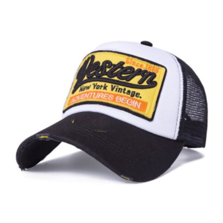 Truckercap Vintage - Zwart