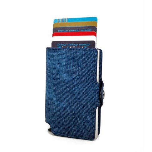 Slimwallet Portemonnee - Spijkerblauw