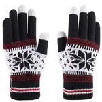Touchscreen Handschoenen - Zwart/Wit