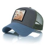 Truckercap Grizzly - Blauw