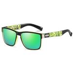 Luxe Wayfarer zonnebril - Groen Gepolariseerd