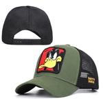 Truckercap Daffy Duck - Zwart/Groen